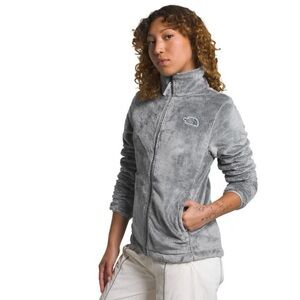 The North Face Women's Osito Fleece Soft Jacket Gray Full Zip Size Small